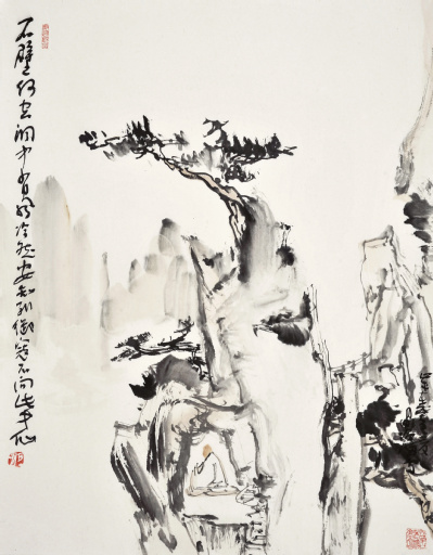 安知列御寇-不向此中仙-68cmx52cm-2013年 安知列御寇-不向此中仙-68cmx52cm-2013年
