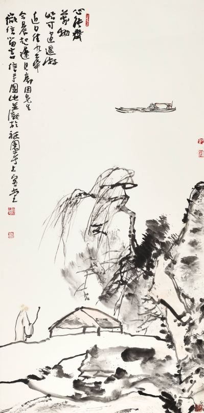 心能齐万物-138×69cm-2018年 心能齐万物-138×69cm-2018年